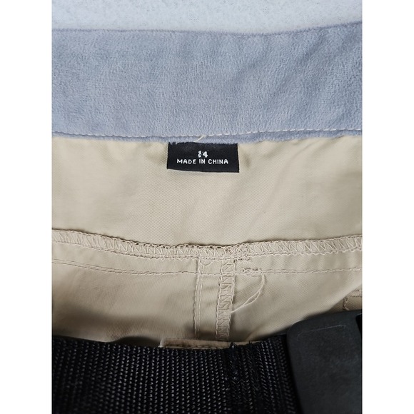 Mountain Hardware Women's Size 14 Nylon Convertible Hiking Tan Pants Outdoor - Picture 6 of 12